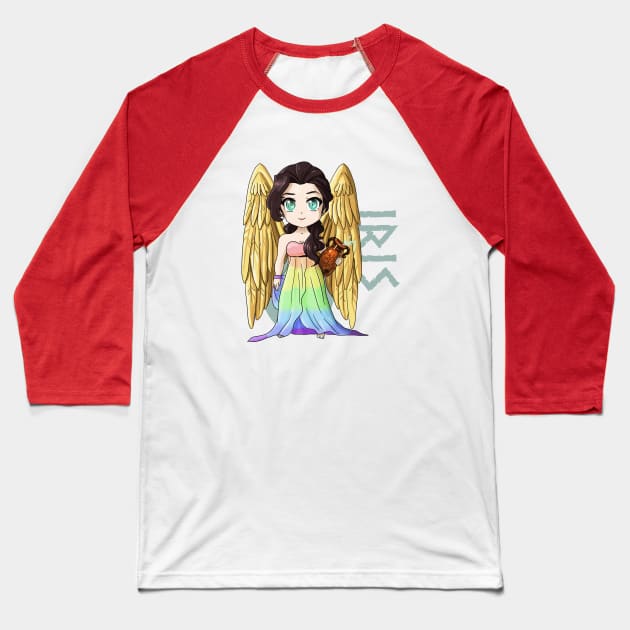 Iris Baseball T-Shirt by JonasEmanuel